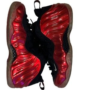 AIR FOAMPOSITE ONE 'METALLIC RED' 2017 US MEN SIZE 10 GREAT CONDITION